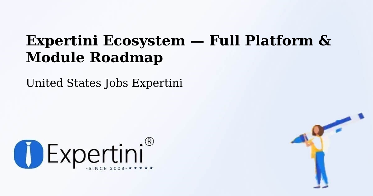 Expertini Ecosystem — Full Platform & Module Roadmap – Cherry Hill